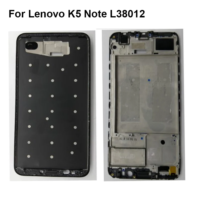 

For Lenovo K5 Note 2018 Full body Housing middle front frame Back Battery Door Cover Case replacement for Lenovo K5Note L38012