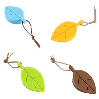 

1 Pc Baby Safety Door Stopper Leaf Shape Stereo Hang Pinch-resistant Door Stopper Silicone Baby Hand Safe Protection Products