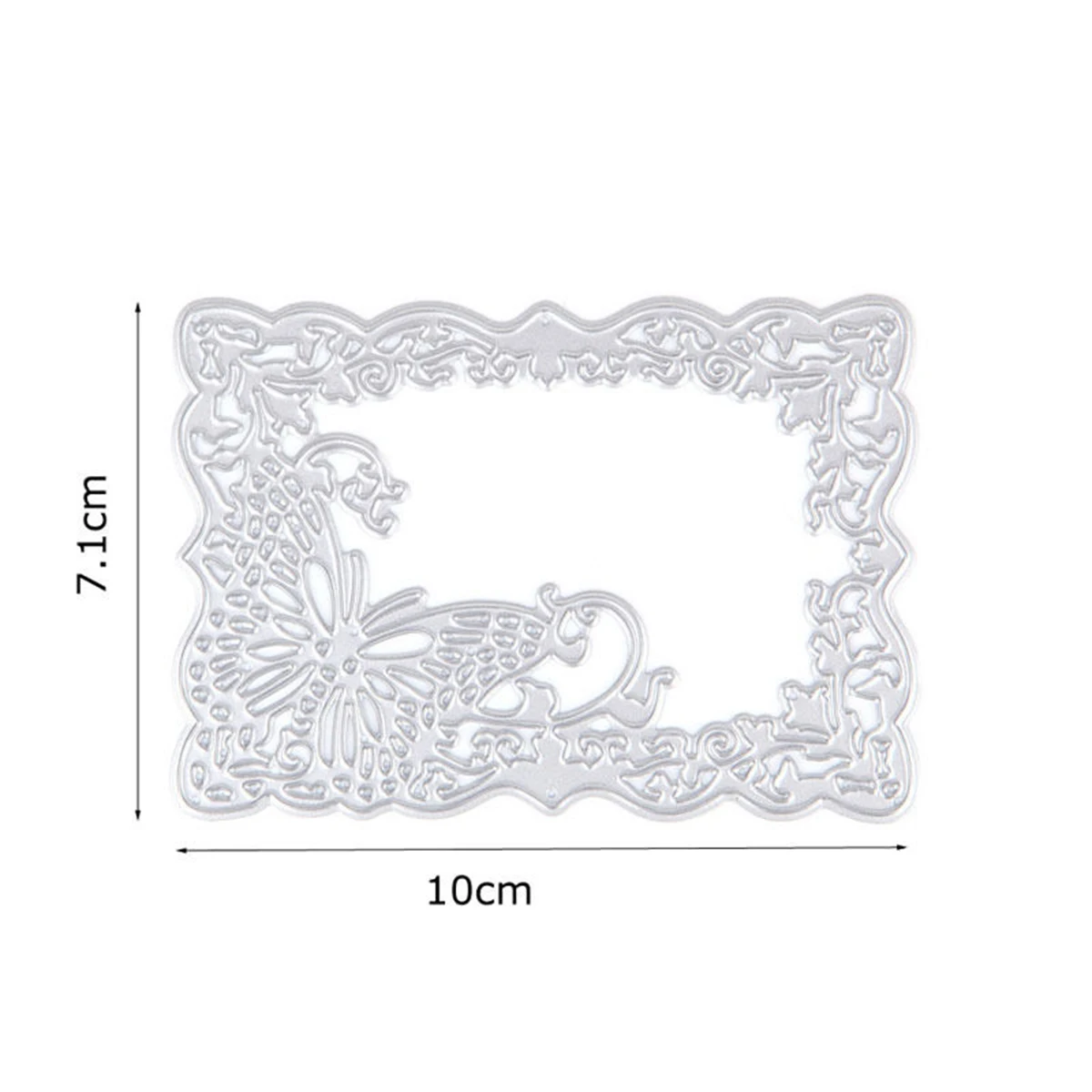 JX-LCLYL New Butterfly Frame Metal Cutting Dies Stencil Scrapbooking Card Embossing DIY