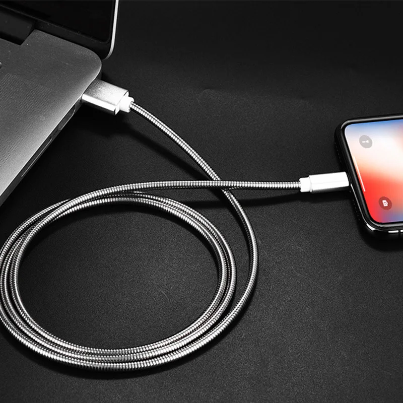تحلق فوق المصغّر usb كابل 1 M المعادن الربيع كابل بيانات ل شاحن هاتف محمول يعمل بنظام تشغيل أندرويد شاحن هواتف xiaomi هواوي سامسونج سوني تحلق فوق المصغّر usb كابل 1 M المعادن الربيع كابل بيانات ل شاحن هاتف محمول يعمل بنظام تشغيل أندرويد شاحن هواتف xiaomi هواوي سامسونج سوني