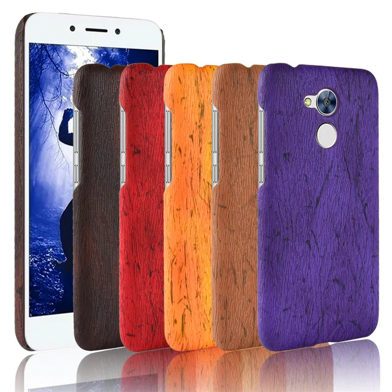 

Huawei Honor 6A DLI-TL20 DLI-AL10 Case Wood Pattern Hard PC+PU Leather Back Cover Hard Case for Huawei Honor 6A Honor 5C Pro
