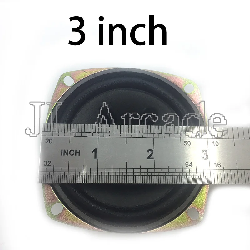 

10 pcs of high quality 3 inch 8 ohm 5W speaker for DIY arcade game kit arcade machine parts game machine accessory