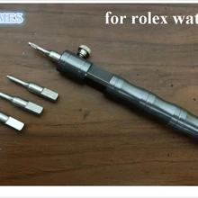 Нержавеющая сталь 316 L часы Корона втулка инструмент для удаления Tudr/Rlx трубы Чехол с 4 контактами для ремонта часов
