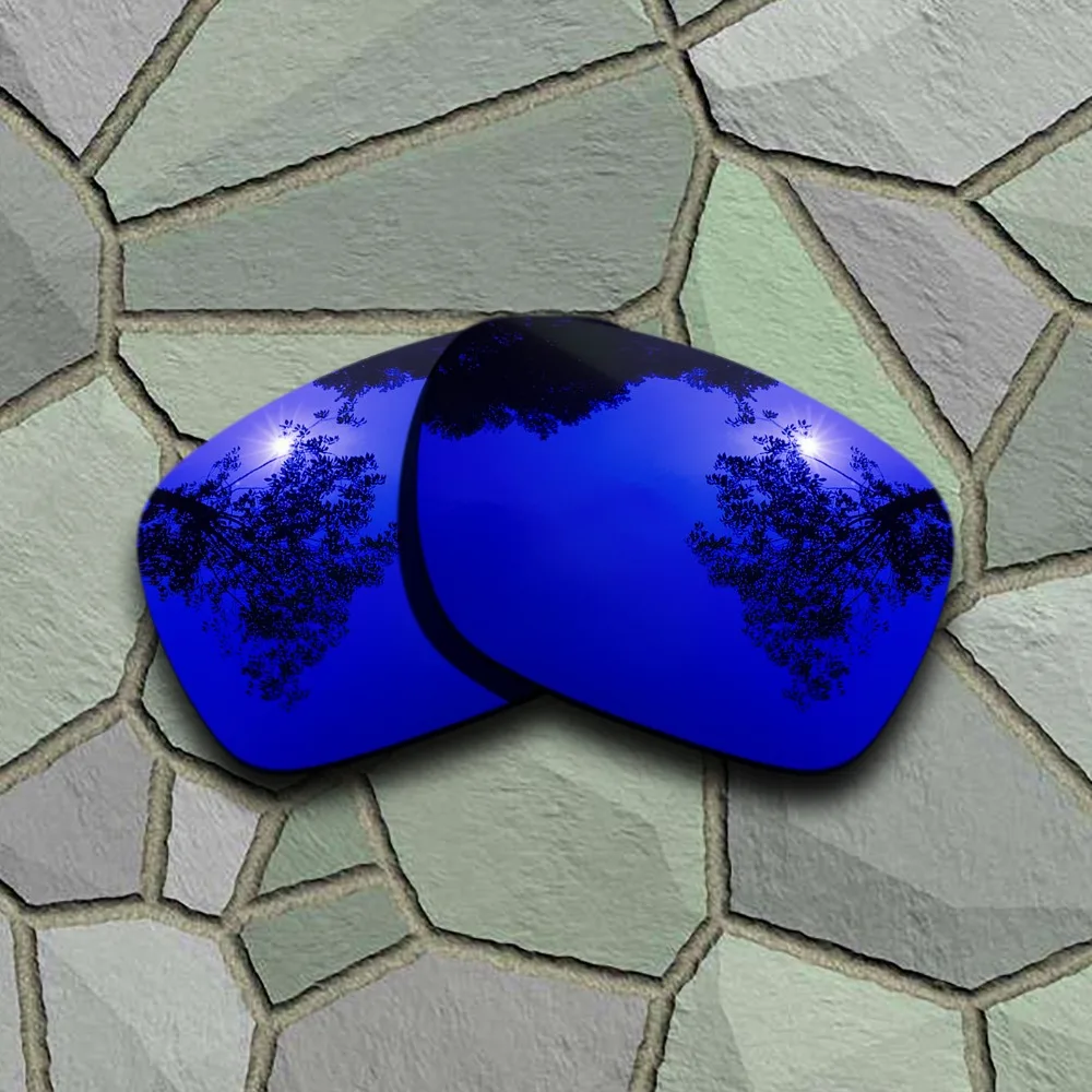 Хромированные и фиолетовые синие солнцезащитные очки поляризованные Сменные линзы для солнцезащитных очков