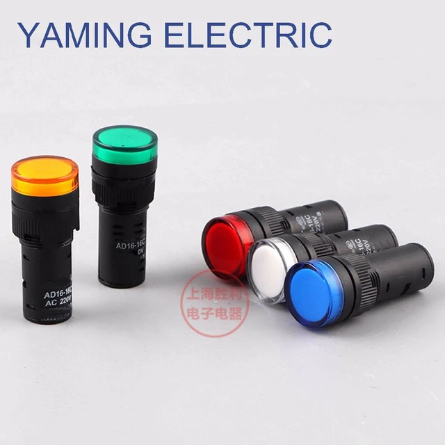 P53 16Mm Indicator Led Lamp Signal Pilot Ad16 16C Power Light Panel Mount 12V24V36V48V220V380V huismerk kopen in de aanbieding P53 16Mm Indicator Led Lamp Signal Pilot Ad16 16C Power Light Panel Mount 12V24V36V48V220V380V huismerk kopen in de aanbieding