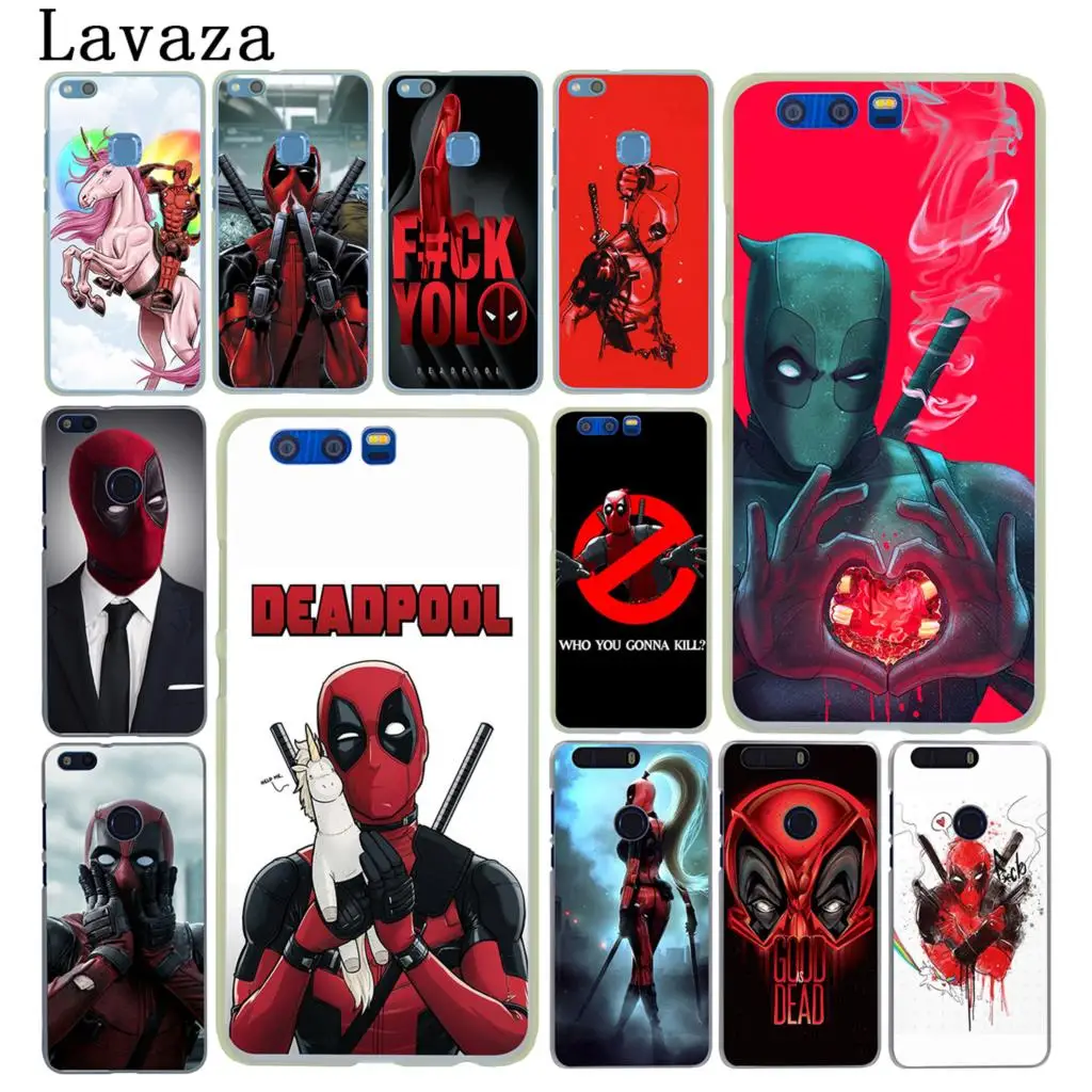 

Lavaza Marvel deed pool Deadpool Hard Case for Huawei Honor 6A 7X 7C 7A 6C Pro 8 9 10 Lite 8C 8X Mate 10 20 Lite Pro Cover