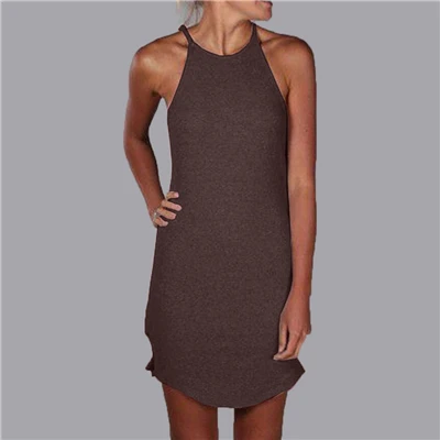 crew neck asymmetric hem plain short sleeve bodycon dresses