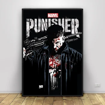 

The Punisher Art Silk Poster Home Decor 12x18 24x36inch