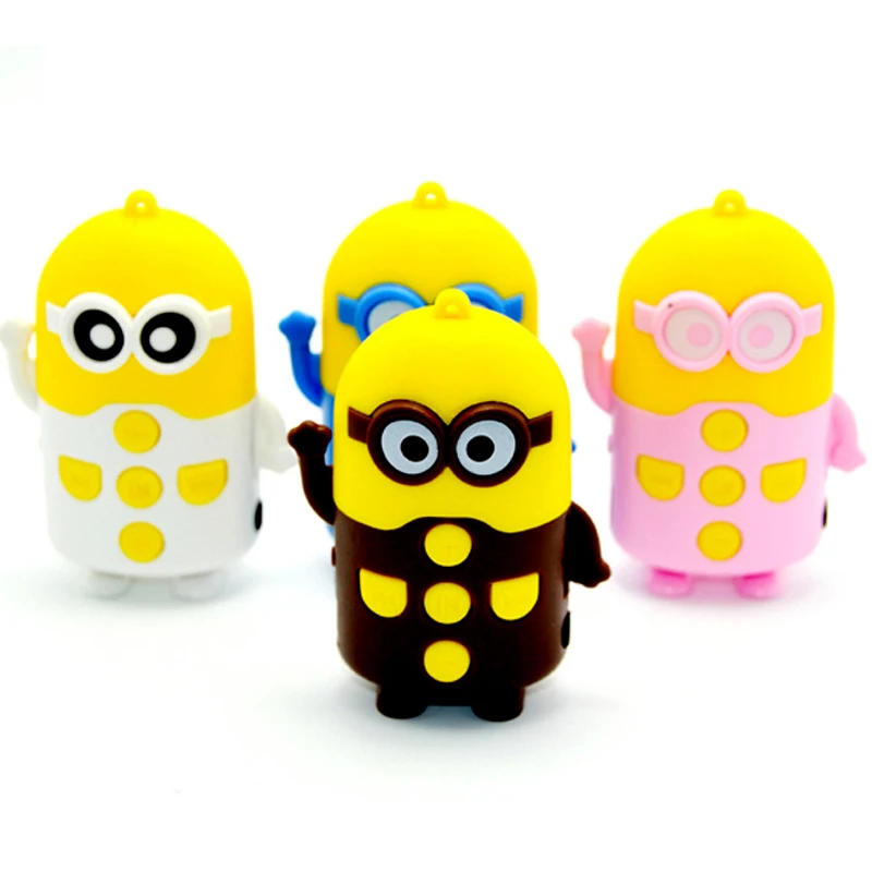 

New Cartoon Anime Mp3 Music Player Support TF Card Sport Mini MP3 Player + earphone + bag + Mini USB cable​
