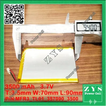 

Safety Packing (Level 4)3000mAh 3.7V 357095 (polymer lithium ion Battery Replacement Tablet Battery for tablet pc 7 inch MP3 MP4
