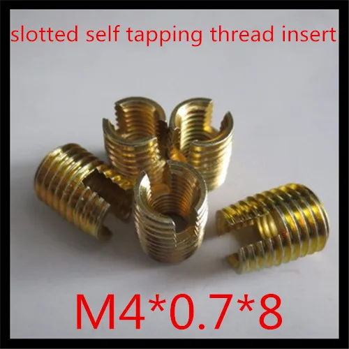 100pcs/lot high quality factory direct steel with zinc plated slotted