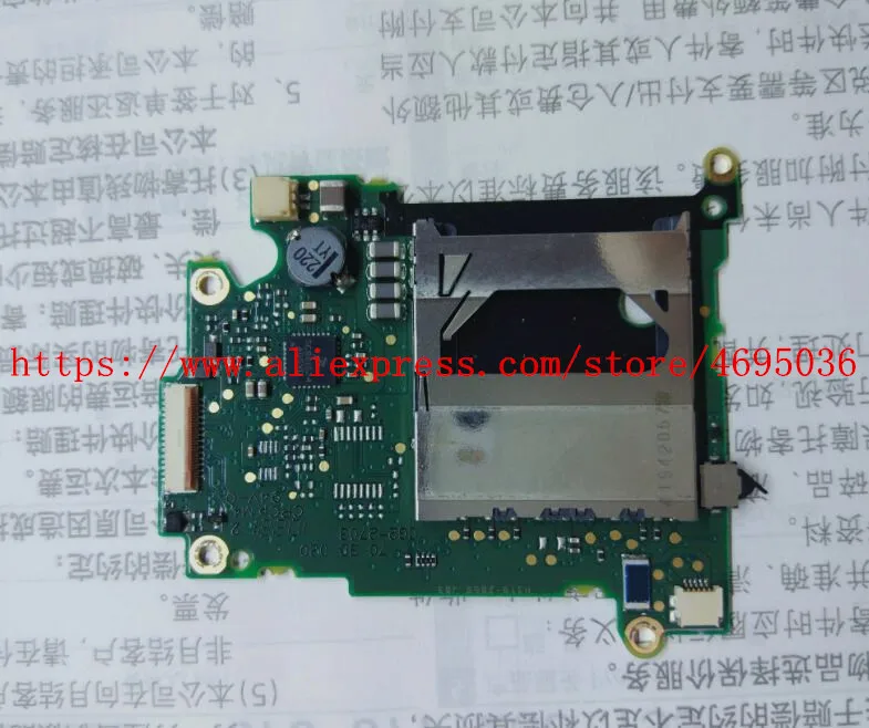 Original SD Card slot board For Canon FOR EOS Kiss X4 FOR EOS REBEL T2i