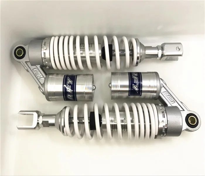 

12 .5" 320mm Shock Absorb Motorcycle Rear Air for Honda Kawasaki Suzuki Yamaha BW 125 Gokart Quad Dirt Bike ATV Silver + yellow
