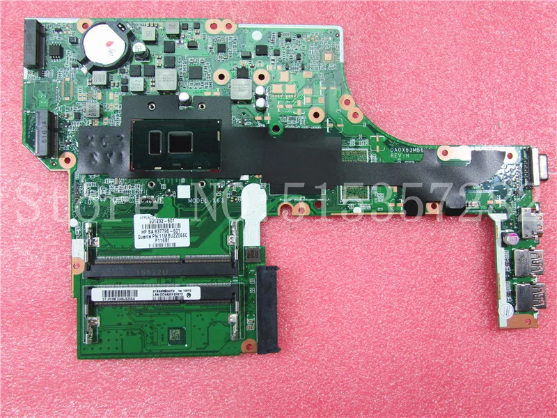 Для hp 450 G3 материнская плата 901232-601 901232-001 аккумулятор большой емкости DA0X63MB6H1 i5-6200 |