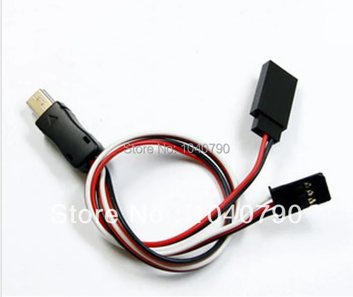

USB TO AV Video Output & 5V DC power BEC input Cable plug FPV for Gopro/Gopro 3