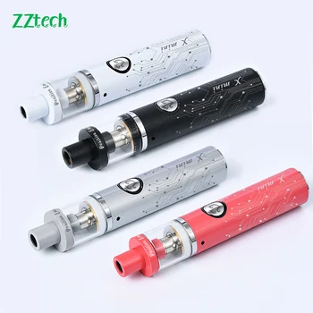 

Original ZZtech X mini electronic cigarette vape kit vaporizer 650mah box mod 3.0ml capacity 510 thread large smoking vape pen
