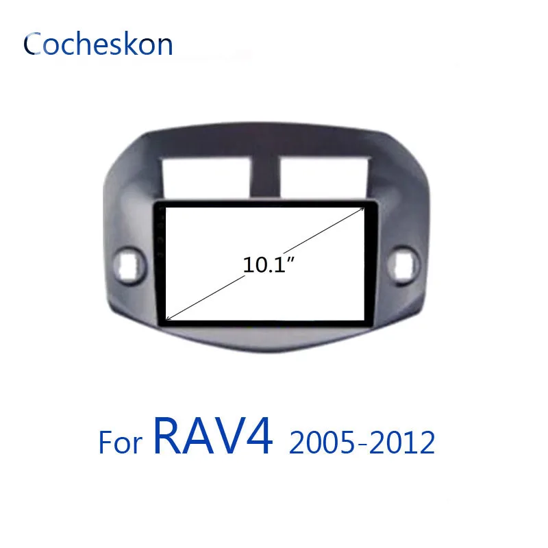 Для Toyota RAV4 2005-2012 XA30 10 1 дюймов Автомобильная рамка для приборной доски автомобиля