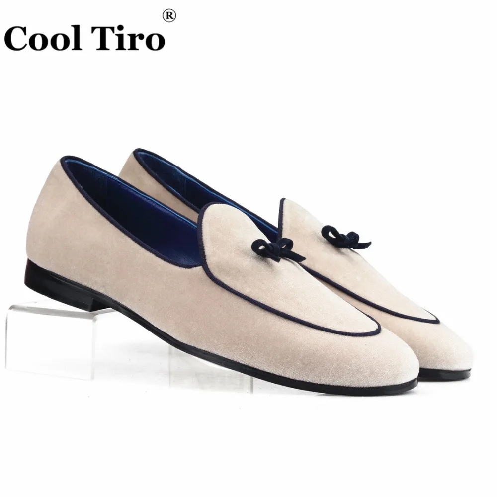 Belgian Loafers creamy Velvet Casual shoes  (1)