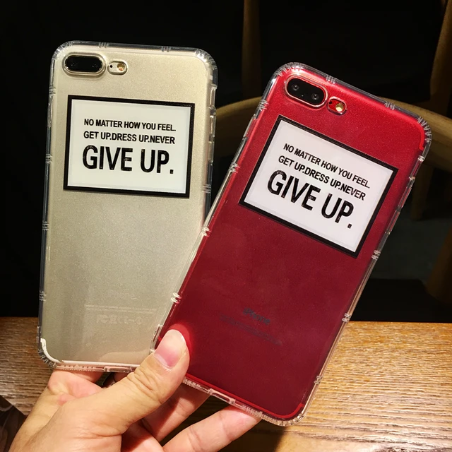 coque iphone 8 never give up coque iphone 8 never give up