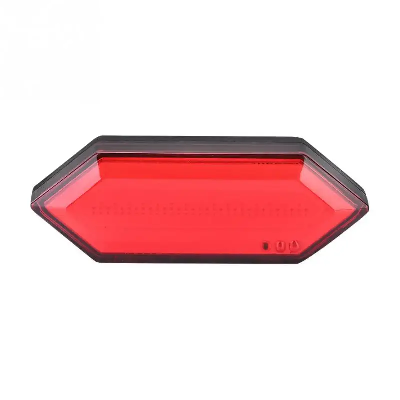 Clearance Bike Lamp Outdoor Waterproof USB Charging Bike Rear Saddle Lamp Tail Safety Warning Red Light Night Riding Accessory 4