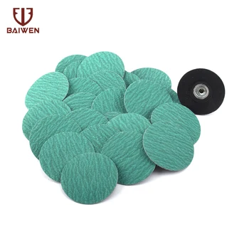 

5-20Pcs 2inch 60/80/120Grit Roll Lock Sanding Discs Zirconia Roloc Polishing Pad sanding paper