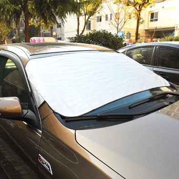 

Car front windshield snow ice protector sunshade for Volkswagen Skoda Octavia Fabia Rapid Superb Yeti Roomster