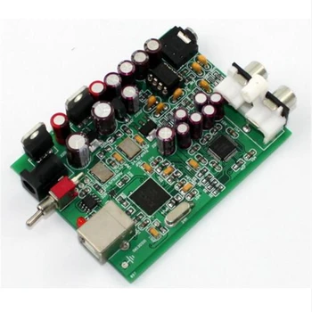 

NEW XMOS U8 + AK4490 AMP NE5532 USB DAC Decoder Sound Card Headphone Output Support for PCM 192kHz DC9V