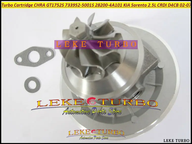 Turbo Cartridge CHRA GT1752S 733952-5001S 733952-0001 733952 28200-4A101 Turbocharger For KIA Sorento 2.5L CRDI D4CB 02-07 140HP (6)