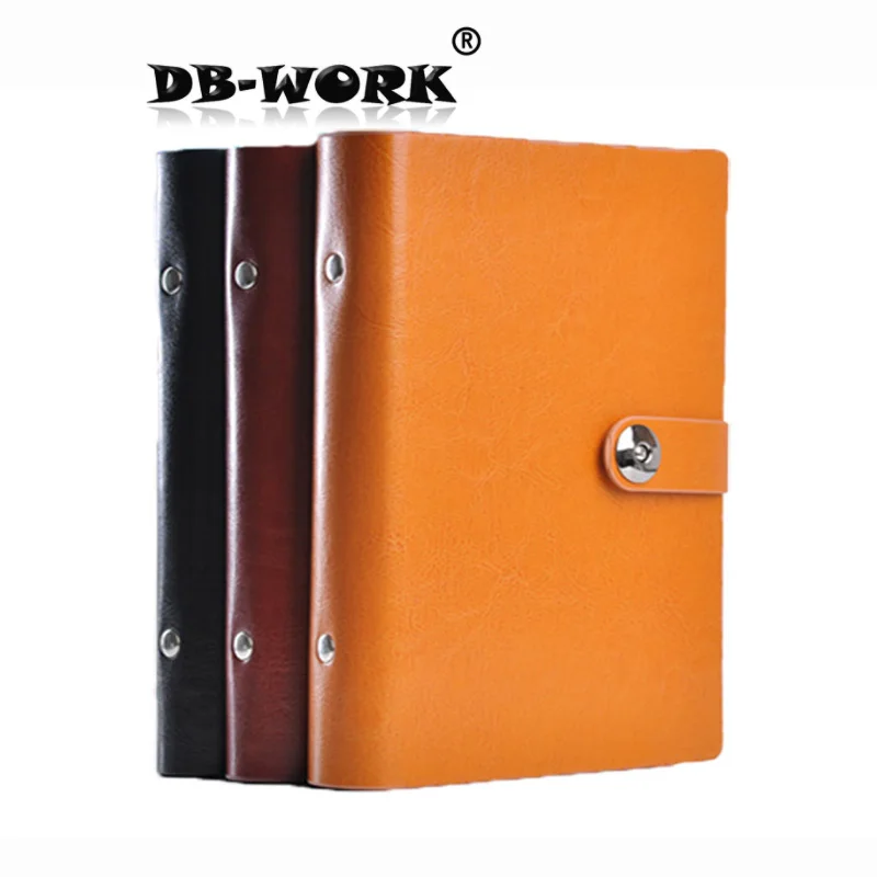 

Business loose diary a6 classic business fashion creative binder Notebook Leather Notepad