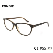 Ацетат кошачий глаз оправы для очков женские очки рецепт близорукость диоптрий демонстрационные линзы полный обод очки Oculos De Grau