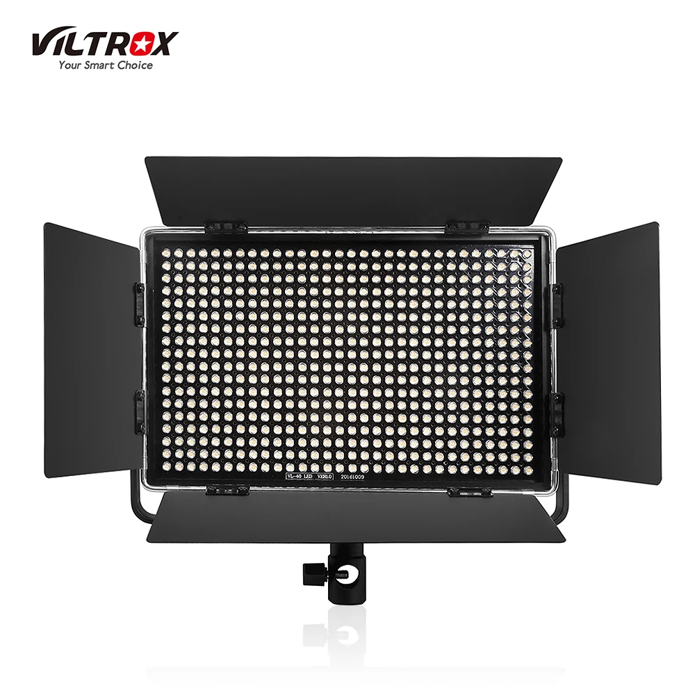 Viltrox VL 40B профессиональная ультратонкая светодиодная лампа для видеосъемки