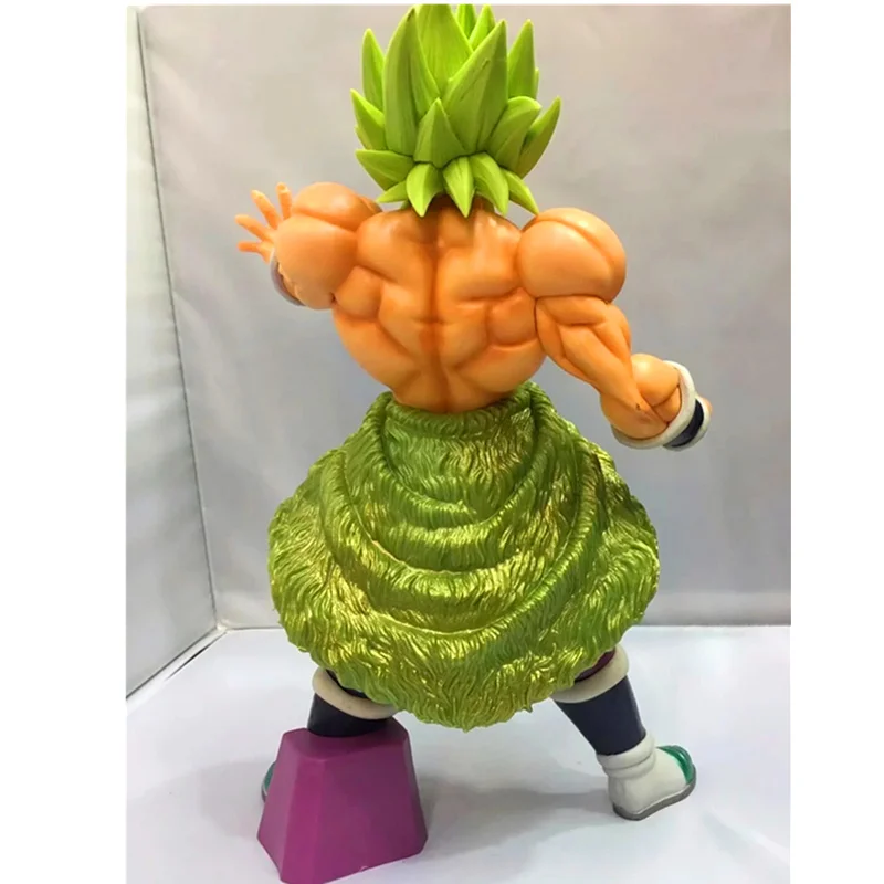 34 см Dragon Ball Супер Saiyan Broli фигурка с поясом игрушки ПВХ фигурка Коллекция Модель игрушки аниме модель H564