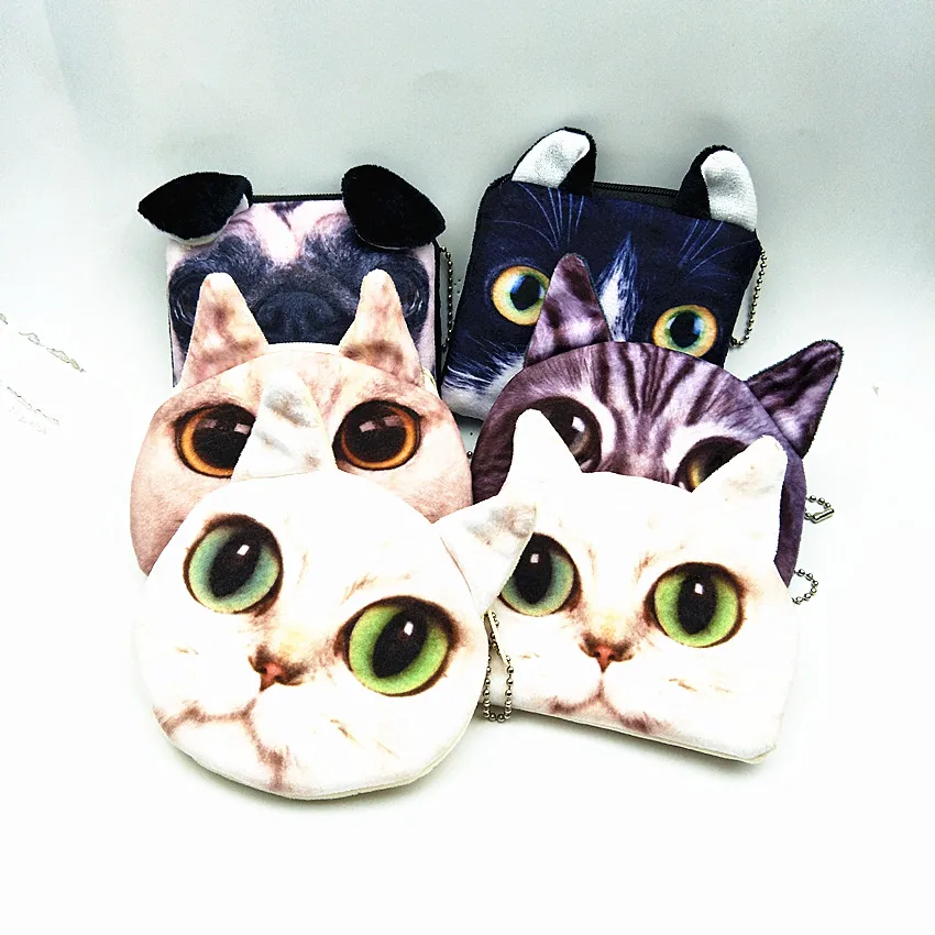 M363 мультфильм продвижение 3D кошка собака изображениями животных мини сумки