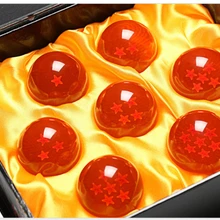 Dragon Ball Z 10 компл. 3.5 см DragonBall 7 Звезд Хрустальный шар набор 7 шт. Dragon Ball Z шары комплект розничных