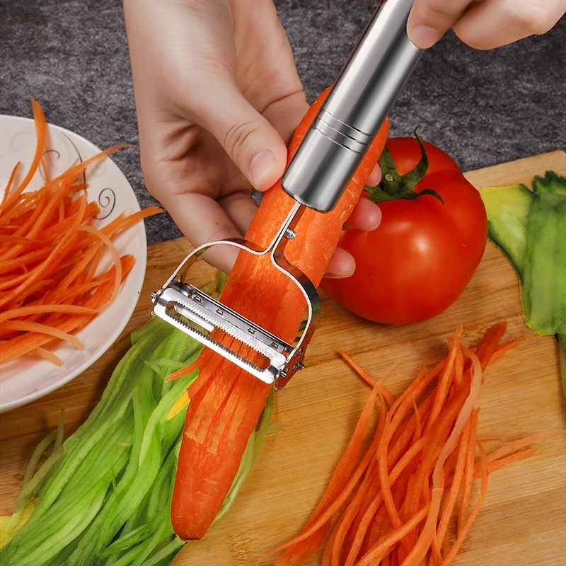 1pcs Multifunction Stainless Steel Vegetable Utensils Peeler Kitchen