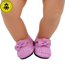 Baby Doll Shoes 15 Colors Cute Leather Shoes Casual Shoes Fit 43cm Zapf Baby Doll Accessories