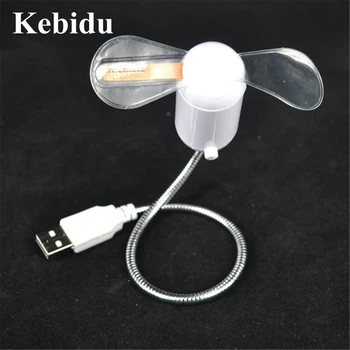 

kebidu DIY Gadget Flexible Mini USB LED Light Fan Programmable LED Cooler Fan Programming Any Characters Words Messages Text