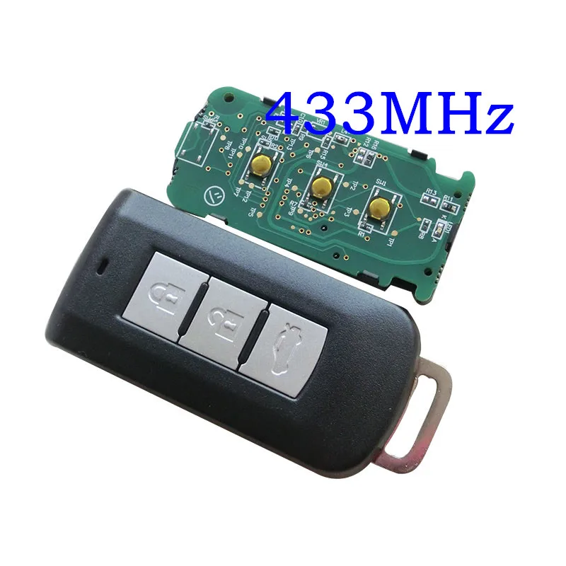 

3 Button Smart Remote Key Fob 433Mhz FSK PCF7952 for Mitsubishi Lancer Outlander ASX
