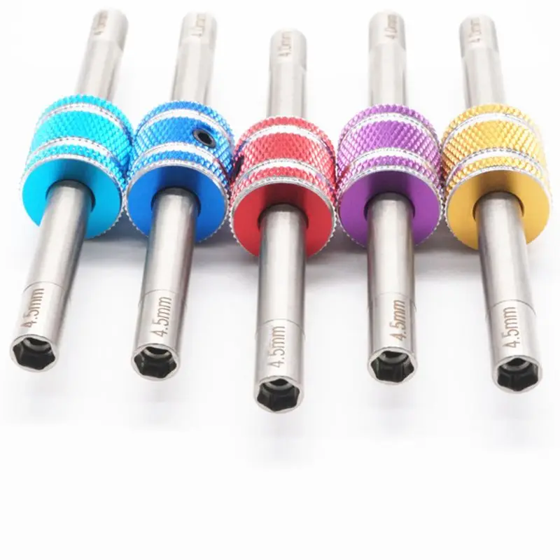 

Hexagonal Turnbuckles 4-4.5mm Self-made Parts For Tamiya MINI 4WD Pro Tool For Installing and Removing Nut J015