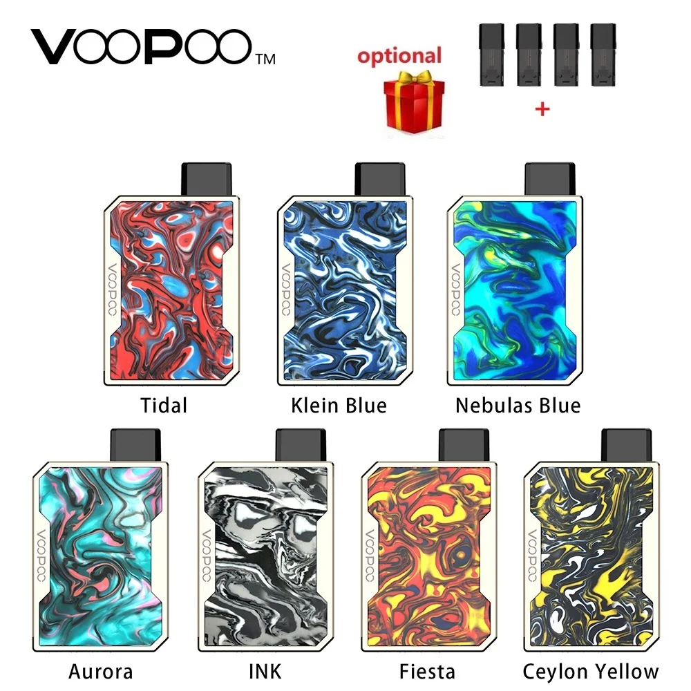 

Newest VOOPOO DRAG Nano Pod Vape Kit w/ 750mAh battery & 1ml Cartridge & GENE chip & Resin panel Pod System vs Drag 2/ Mico Kit