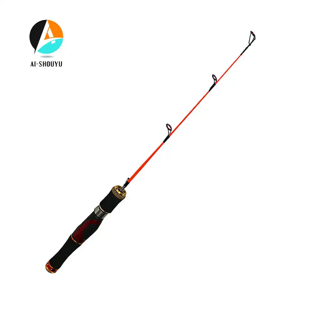 Ai Shouyu 最新の氷の釣竿 55 センチ 65 センチポータブルポケットミニポール高炭素釣竿 釣り竿 Aliexpress