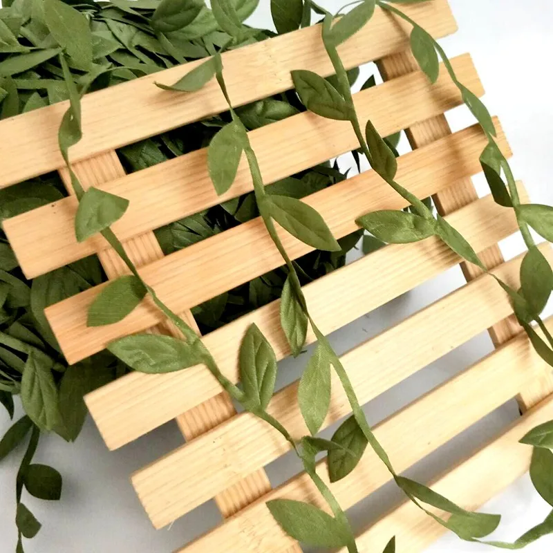 

10 meters Green Simulate Tree Vine Home Wedding Party DIY Decorations