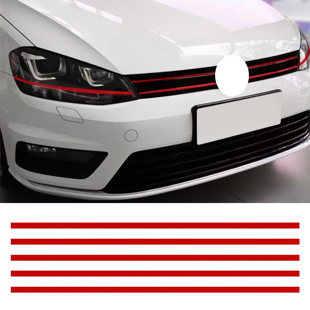 LEEPEE для VW Golf 6 7 Tiguan Авто украшения автомобиля Тюнинг полосы Стикеры