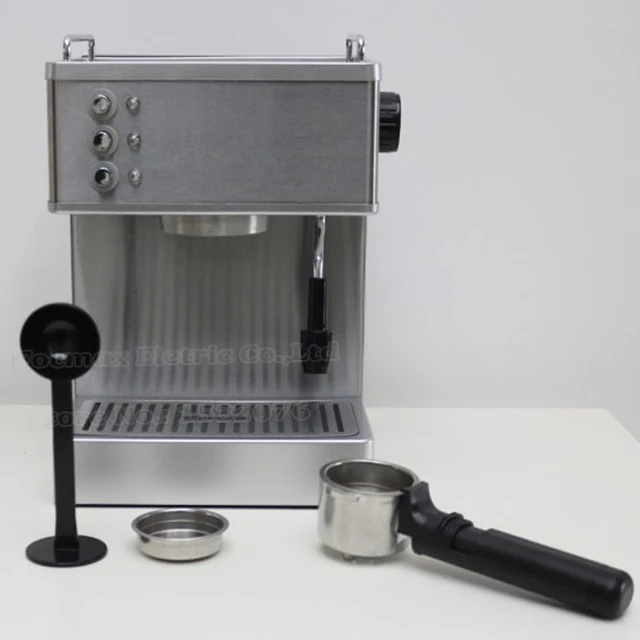 Stainless Steel Semi Automatic Italian Style 15 Bar Cappuccino Espresso Coffee Maker Home Office Stainless Steel Semi Automatic Italian Style 15 Bar Cappuccino Espresso Coffee Maker Home Office