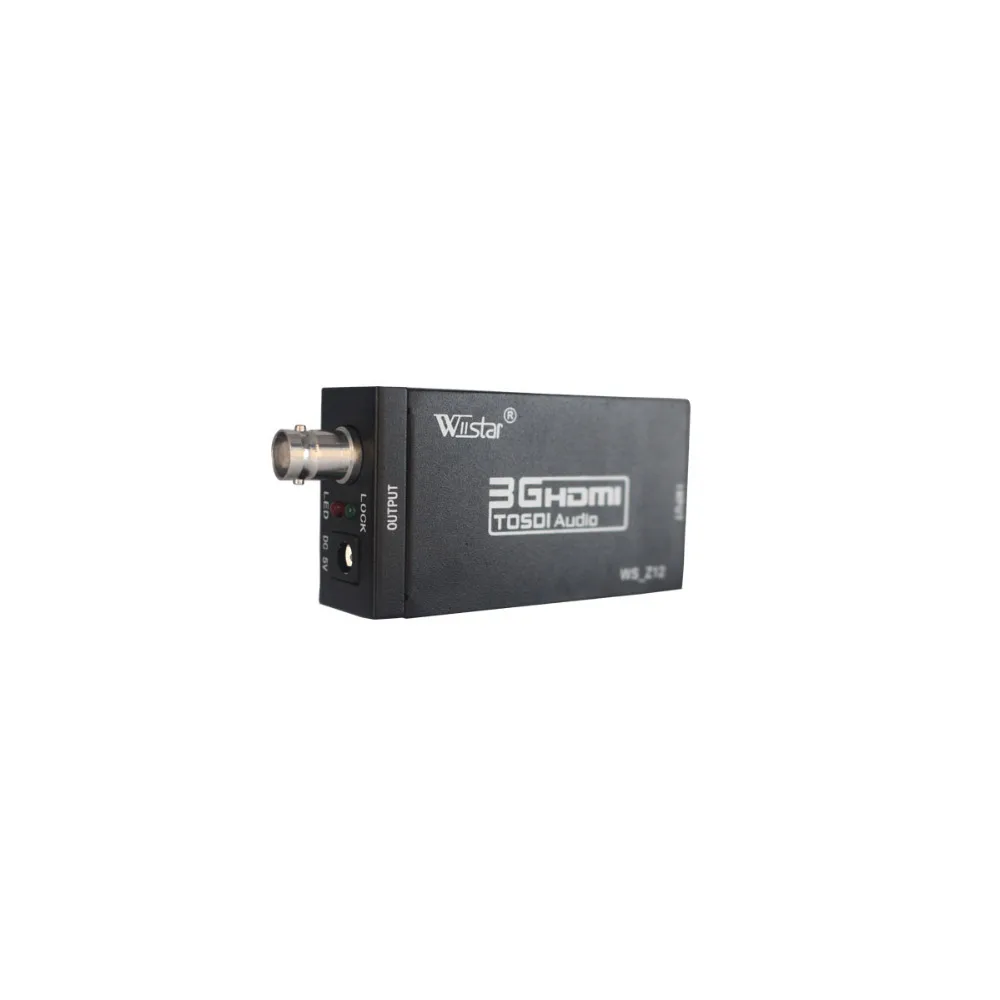 Конвертер wiistar Mini HD 1080P 3G hdmi в sdi поддержка SD / SDI сигналов показывающих HDMI hdmi2sdi HDMI|mini