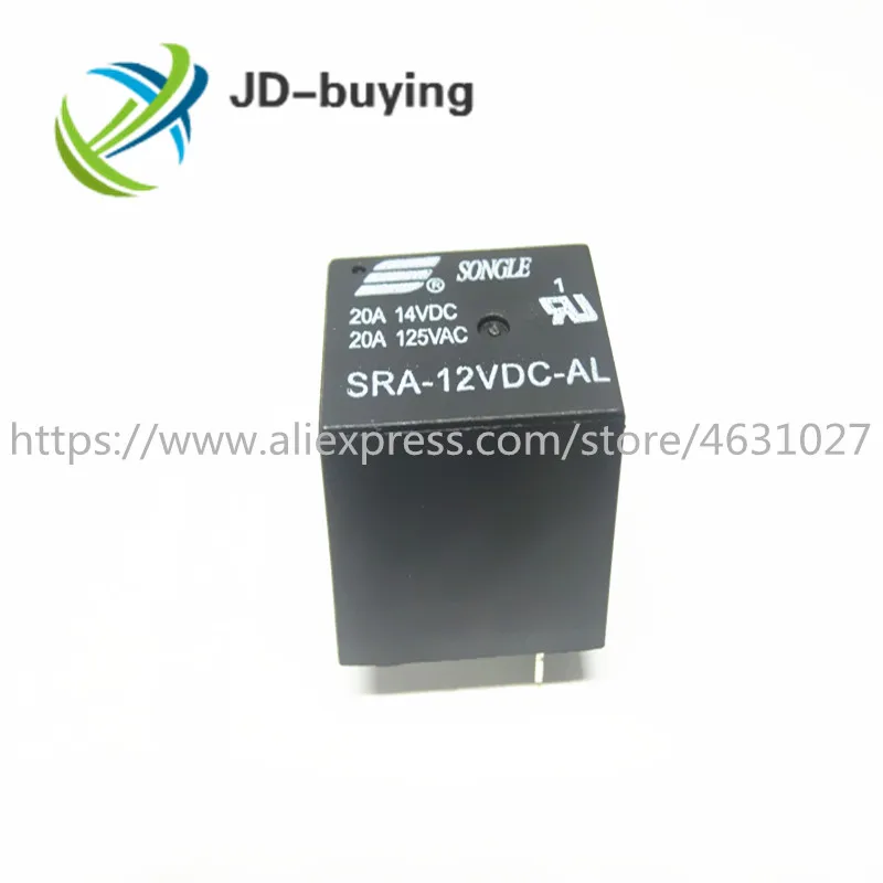 Реле SRA 12VDC AL 12V T74 4 контактное реле|Реле| |