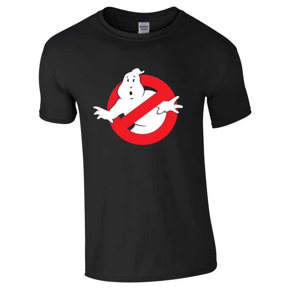 

GHOSTBUSTERS Film Movie Ghost Retro Tshirt Tee Top Over 25 Colours Adults Kids free shipping O-Neck Sunlight Men T-Shirt