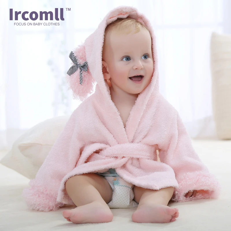 Baby Robe For 0 12 Month New Bron Baby Cartoon Robe Boys Girls Comfortable Bathrobe Home Wear