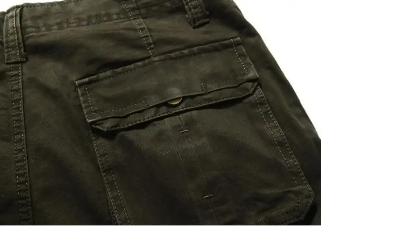 Толстые хлопковые военные армейские брюки с карманами, мужские осенние прямые тактические рабочие штаны, мужская спортивная одежда для поля, штаны сафари#38