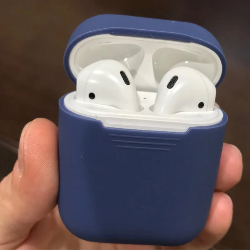 Конфеты чехол из ТПУ и силикона с Bluetooth Беспроводной наушники для защитный AirPods